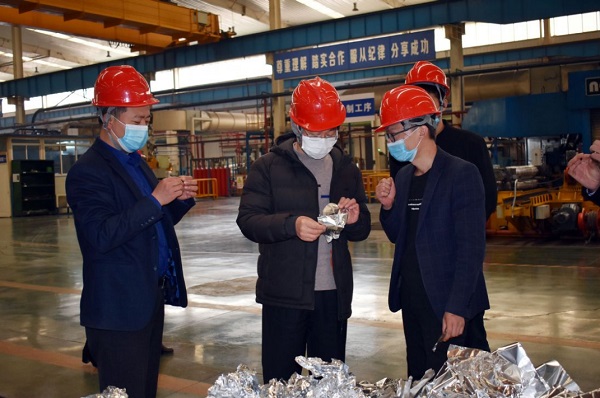 The Secretary-General of Huaibei Municipal Government visited Limu Technology for investigation