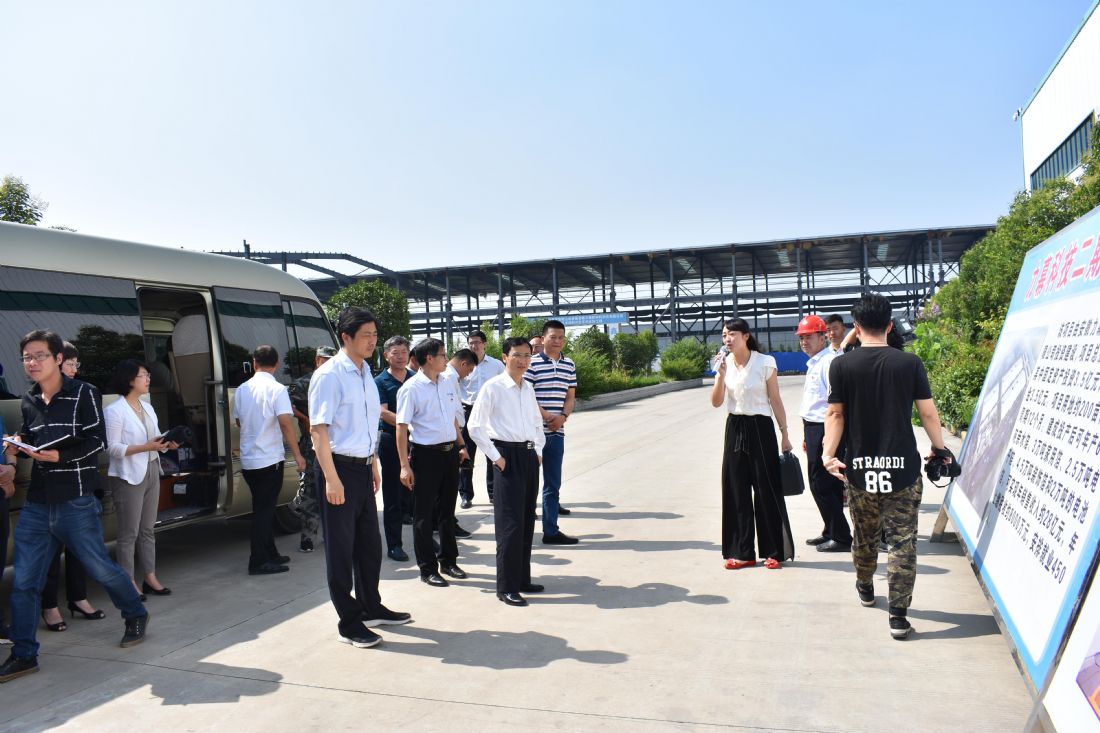 Suixi Countys four leading groups visited our company for investigation